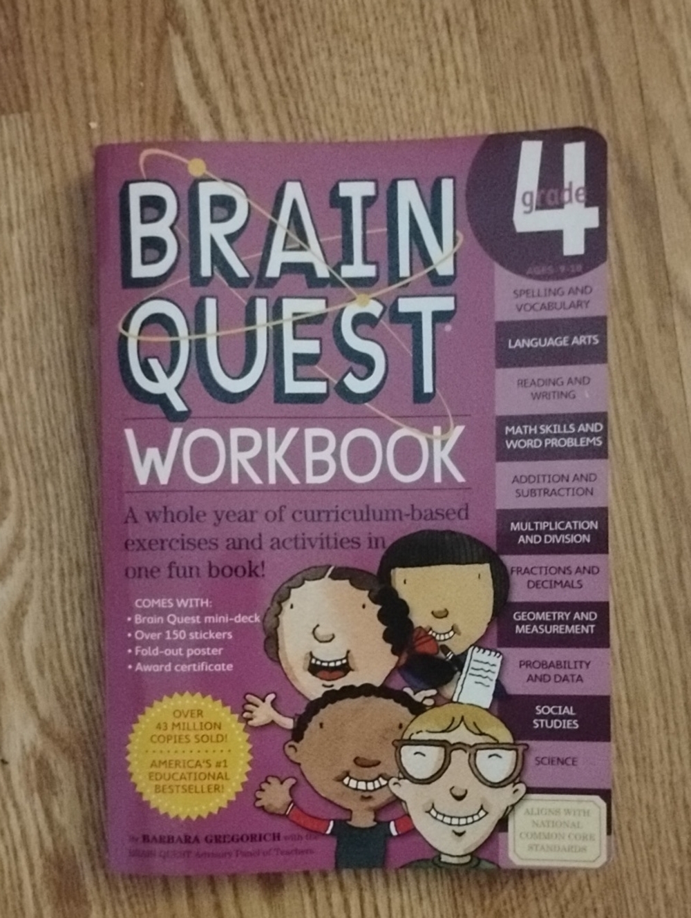 Brain Quest Workbook Grade 4